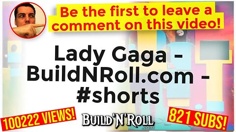 Lady Gaga - BuildNRoll.com - #shorts