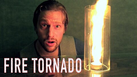 DIY FIRE TORNADO with no moving parts