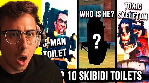 TOP 10 STRONGEST SKIBIDI TOILETS? | ISOTOILET ANALYSIS | All Secrets and Easter Eggs (Episodes 1-58)