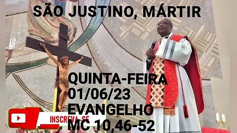 Homilia de Hoje | Padre José Augusto 01/06/23 São Justino