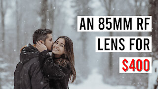 Viltrox 85mm f/1.8 STM RF | how good is the $400 fixed focal length? Canon EOS R, R6 & R5 [4K]