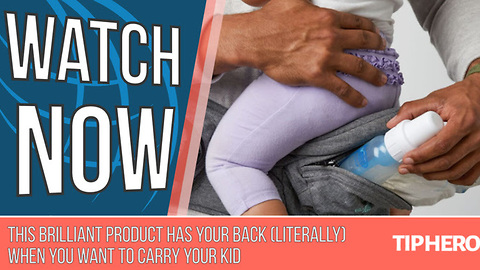 This Brilliant Product Has Your Back (Literally) When You Want to Carry Your Kid