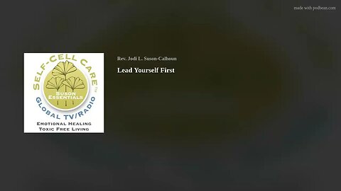 Lead Yourself First