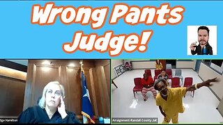 Drunk At Sentencing, Wrong Pants And Disappointment