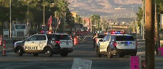Vegas PD: Pedestrian taken to hospital after struck by vehicle