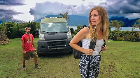 SHE LEFT ME!!😥Is This the END OF VAN LIFE? Trouble in Central America