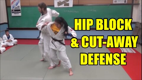 Hip Block & Cut Away Defense Against a Forward Throw