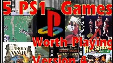 Five PS1 Games Worth Playing -Part 4- | Retro Gaming |