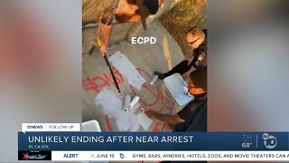 Police encounter leads to 'redemption' for men who spray-painted messages aimed at racial injustice