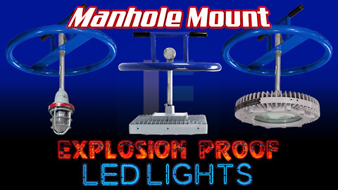 Manhole and Tank Cleaning LED Explosion Proof Lights