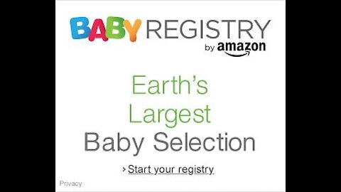 Amazon baby registry welcome box unboxing