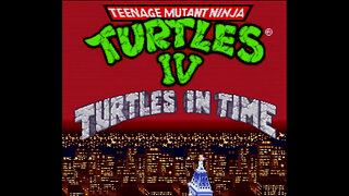 Teenage Mutant Ninja Turtles IV Turtles in Time ( Super Nintendo / SNES ) - Longplay / Playthrough