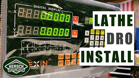 Lathe DRO Install