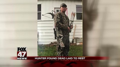 Hunter found dead laid to rest