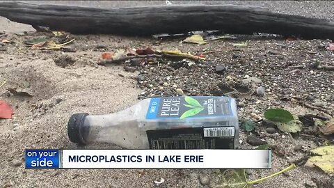 Lake Erie has high concentration of microplastics