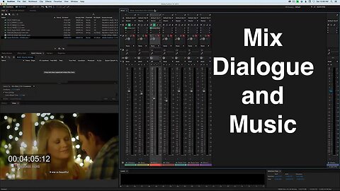 How To Mix Dialogue with Music for Film and Video