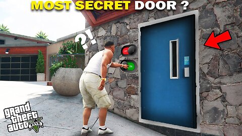 GTA 5 : I Opened The Most Ultimate Secret Door Of Franklin's House.. (GTA 5 Mods)