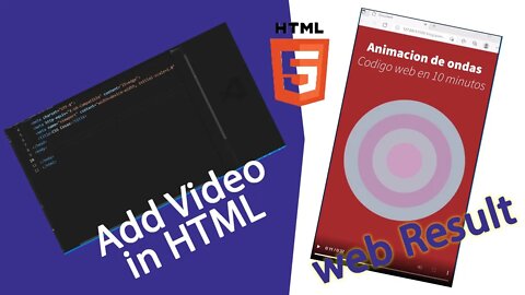 HTML Video en un minuto