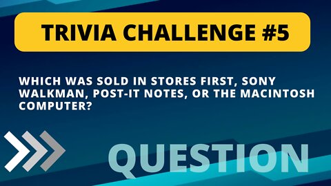 Trivia Challenge - General Trivia Quiz #5