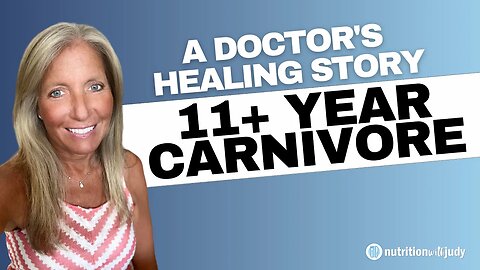 11 Year Carnivore Doctor's Healing Journey: Eating Zero Carb Heals Disordered Eating