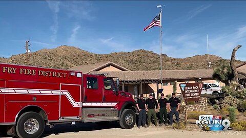 Fry Fire District crew members help out with fires in California