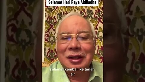 DS Najib razak mengucapkan Hari Raya Aidiladha kepada semua rakyat msia 👍👍👍