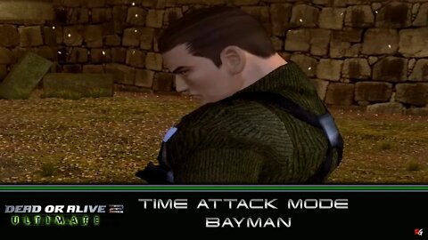 DEAD OR ALIVE 2: Ultimate - Time Attack Mode: Bayman