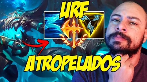 HECARIM MODO URF - BUILD MUITO DANO E MUITO TANK