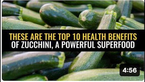 These are the top 10 health benefits of zucchini, a powerful superfood