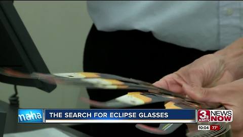Stores sell out of eclipse glasses in hours