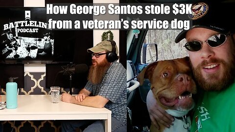 Navy vet says George Santos stole $3K from service dog's fundraiser