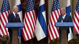 In Finland, Joe Biden Tells Finnish President: "I Like It Here Even Better!"