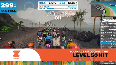Cycling Until I Hit LEVEL 50 on Zwift