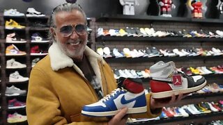 Jeff Hamilton Goes Shopping For Sneakers At CoolKicks