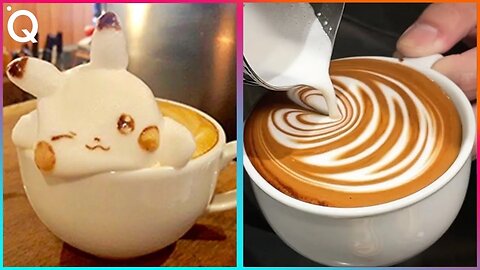 Satisfying LATTE ART That Is At Another Level ▶1