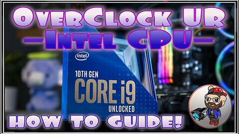 Intel Overclock Basics |🖥️🖱️| Overclocking guide for 10900K & 10700K & Beginner Friendly 🧔