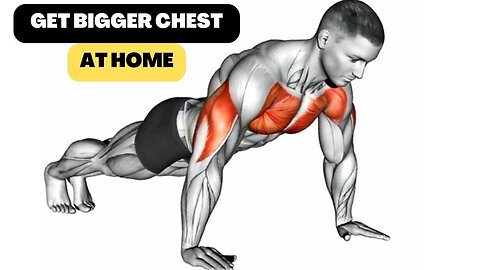 Get Bigger Chest At Home | Chest Workout Without Equipment | Best Exercise For Chest