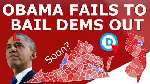 THEY'RE GETTING DESPERATE! - Dems Send Obama to Virginia, New Jersey to Pander for Black Votes