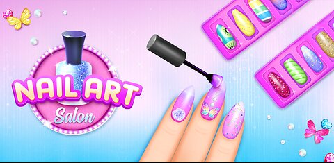 Princess Nail Art Game - Stylish Nails💅 and accessories - Kids and Girls Gameplay