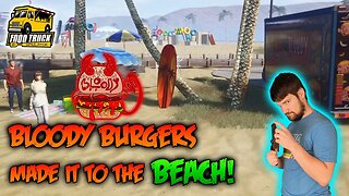 My Bloody Burgers Made it to the BEACH! 🍔🩸🏖
