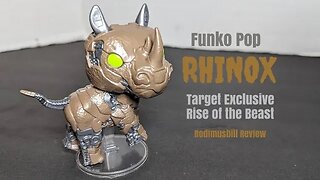 Transformers Rise of the Beasts RHINOX Funko Pop (#1278) - Target Exclusive - Rodimusbill Review