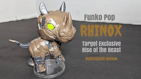 Transformers Rise of the Beasts RHINOX Funko Pop (#1278) - Target Exclusive - Rodimusbill Review