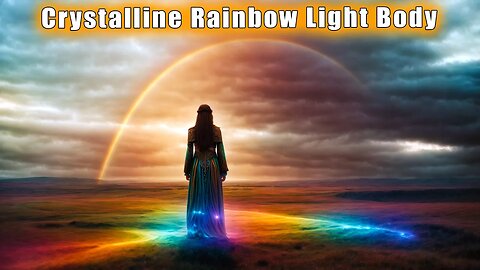 Crystalline Rainbow Light Body (Living Crystal Lotus Heart) Monad Spiritual Body Triad!!