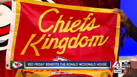 Red Friday benefits the Ronald McDonald House