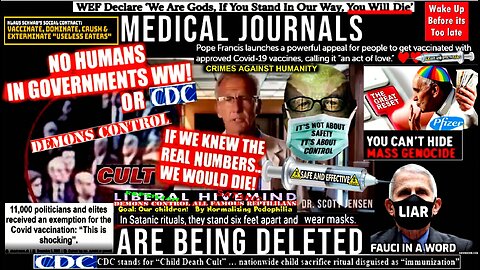 “More than 300 medical journal articles have disappeared within the last year.”- Dr. Scott Jensen
