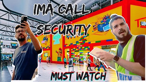 MALE KAREN CALLS SECURITY ON SECURITY (( MUST WATCH ))