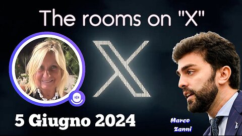 🔴 The Rooms on X - Nella stanza di Patrizia Rametta su X, intervista all'On. Marco Zanni (05.06.24)