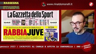 Rassegna Stampa 23.01.2023 #247 - Spettacolo Juve-Atalanta, ultima di Skriniari? Sacchi e il Milan