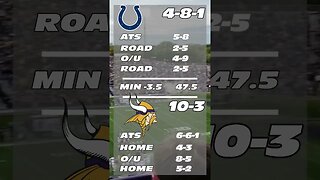 NFL 60 second Predictions - Colts v Vikings Week 15