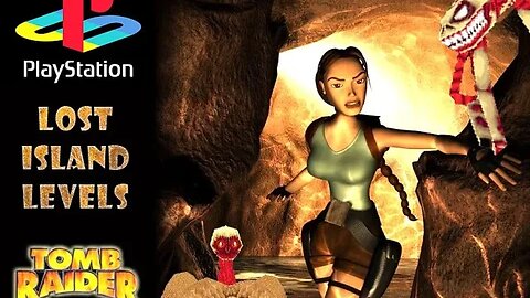 Tomb Raider 1 PS1 - The LOST ISLAND Levels [Full Play-through Pt. 4]